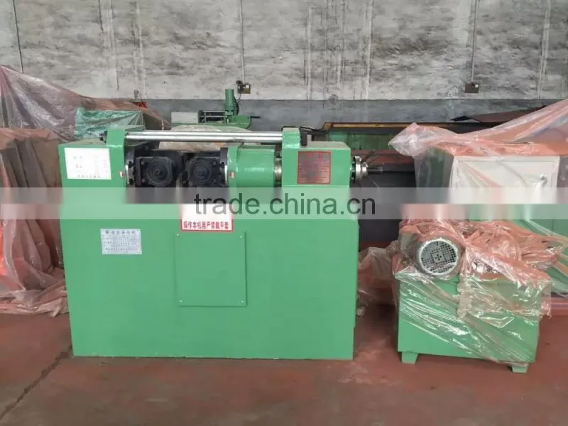 High efficiency rebar thread rolling machine