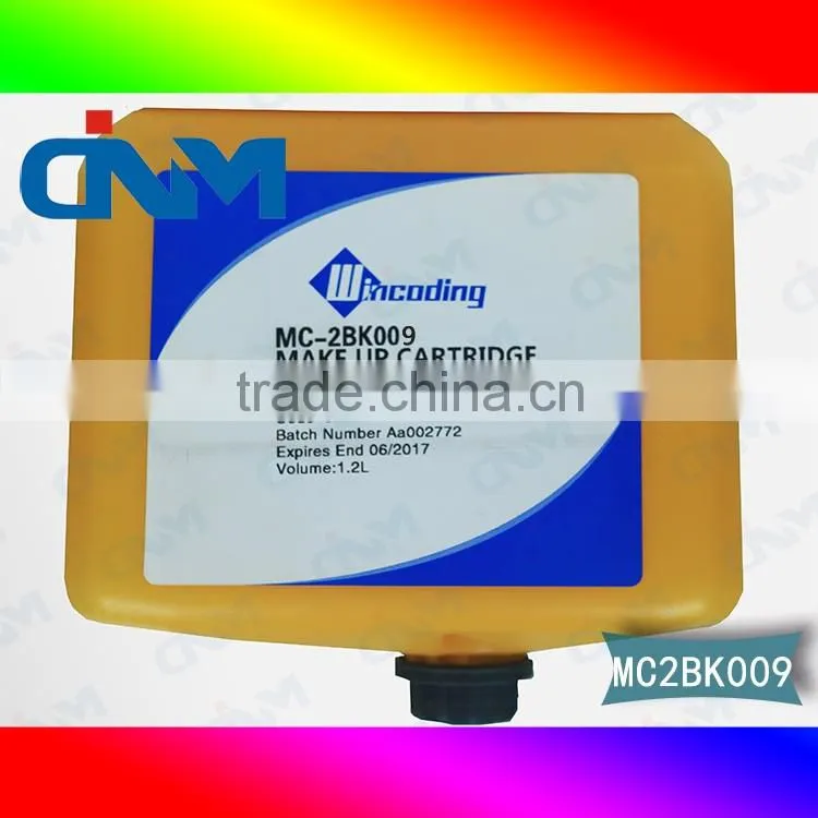 Make up Cartridge MC-2BK009 for Domino cij inkjet printer 1.2L