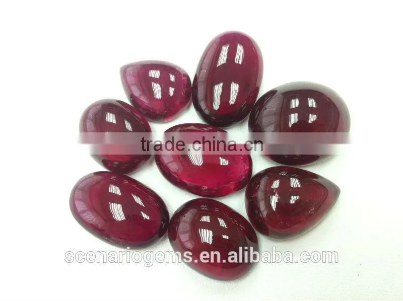 #MZZZ Natural Multi-Shape Cabs Loose Gemstone Rubellite Cabochon
