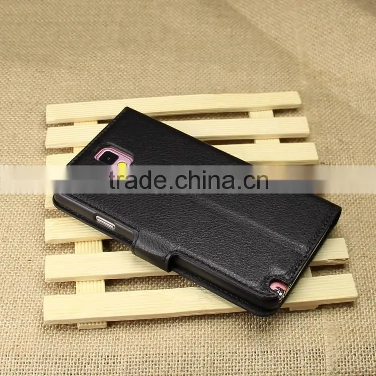 Wholesale Folio Stand Case for Samsung GALAXY Note3 N9000 PU Leather Flip Cover with Wallet