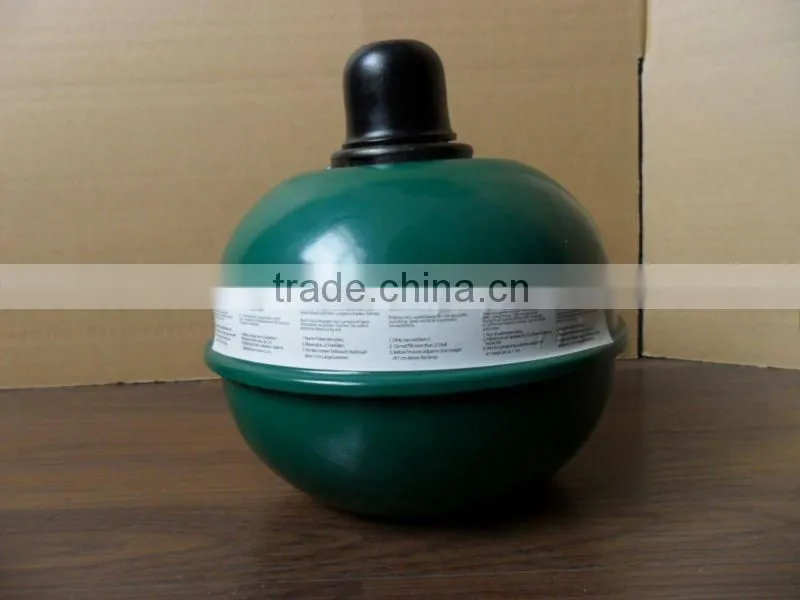 P1215 Kerosene Spray Painted Blue Garden Tumble Torch