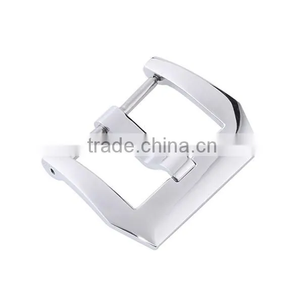 High quality solid polished watch buckles wholesale