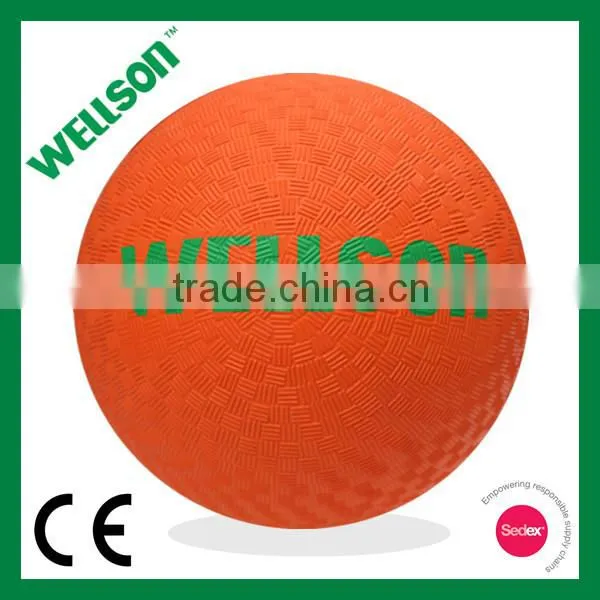 5 inches rubber playground ball