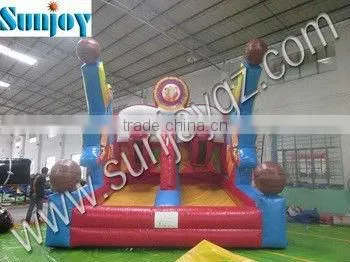 2016 Sunjoy giant inflatable basketball hoop