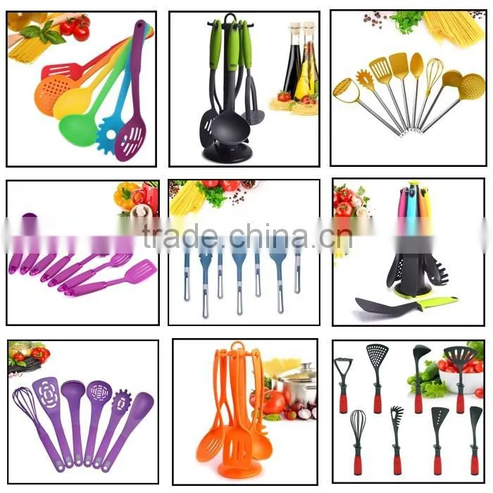 6-Piece FDA LFGB Food Grade Nylon Kitchen Utensil Sets OEM & ODM Customized Cooking Tools