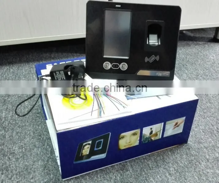 Touch screen wifi Facial time recording system