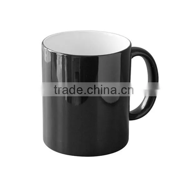 hot water color changing mug 11oz, changing color mugs