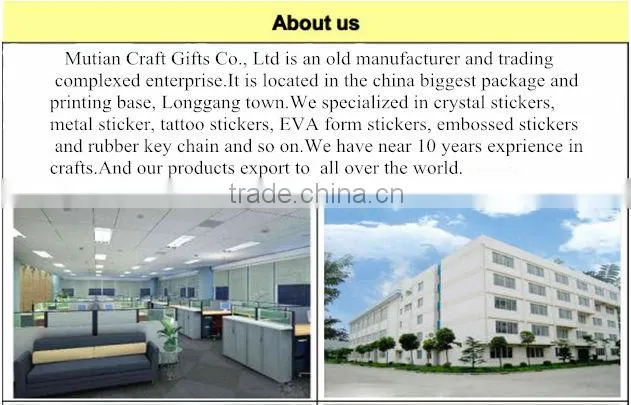 Cheap custom metal sticker/decorative sticker/nameplate/trademark