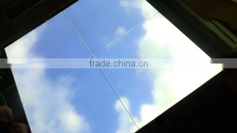 New design for 2015 back-lit 36w frameless led panel 595X595 (600X600) led advertising panel