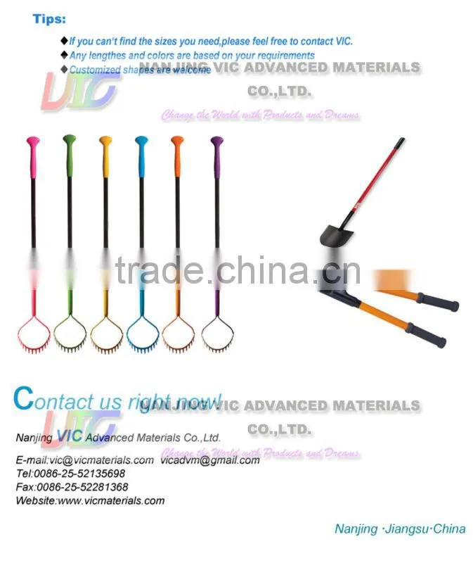 Tool Handles, pultruded solid Round FRP Reinforced Plastic Fiberglass Rod