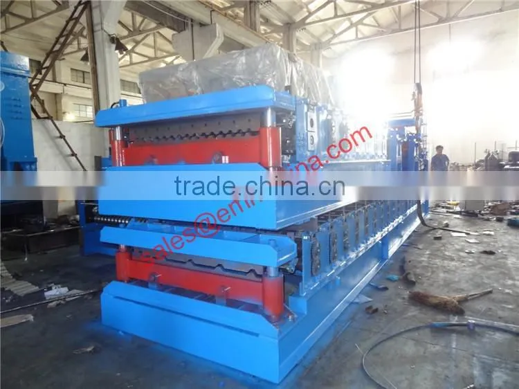 EMM30-252-1010 portable cold steel metal roofing roll forming machine for sale