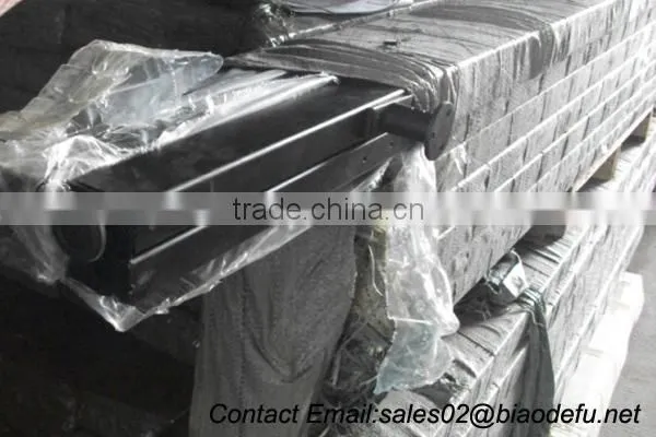 30x50mm metal rectangular pipe slotted pipe