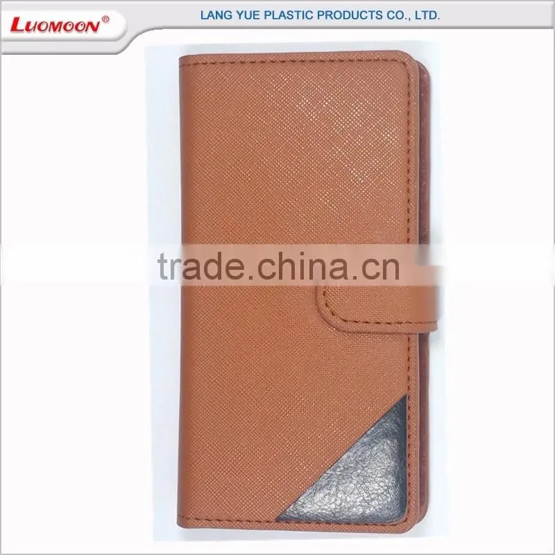 universal flip leather phone cover case with mirror for apple iphone 7 7 plus 7+ 6 6 plus 6+ 5 5s se 4