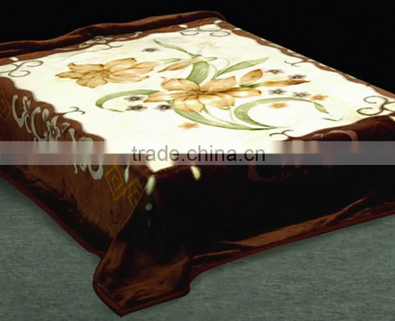 China Suppliers wholesale fleece blankets 100% polyester cuddly super king size mink blanket
