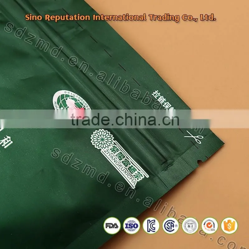 new hot products custom order aluminium foil tea bag / stand up bag