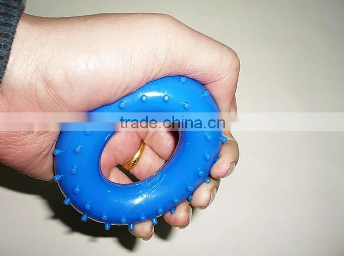 Professional Gift Low Price Fitness Training Colorful Rubber Massage Gripping Ring