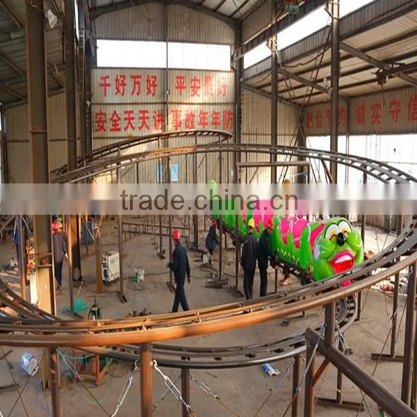 2016 professional kiddies small equipment ride and glide roller coaster
