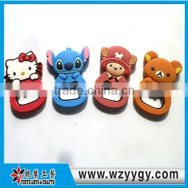 customized soft pvc opener