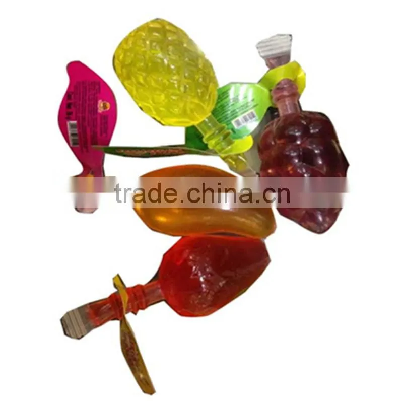 Dafa fruit flavor fruit shape jelly,mixed fruit jelly,suck jelly