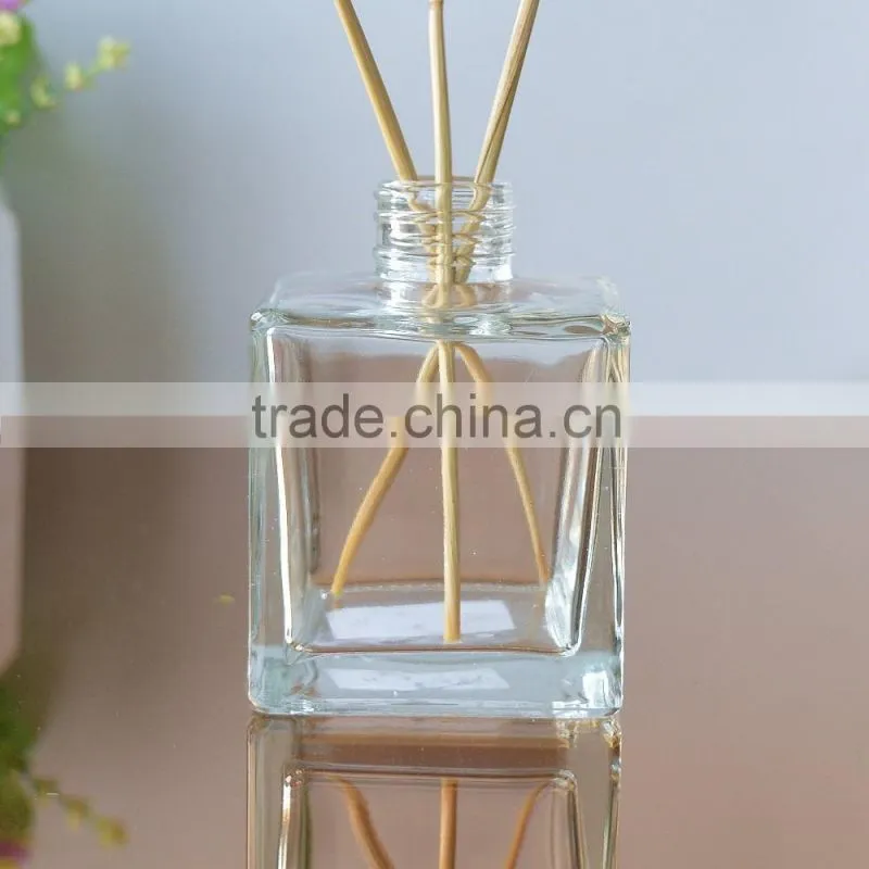 Transparent glass perfume bottle/aroma bottle