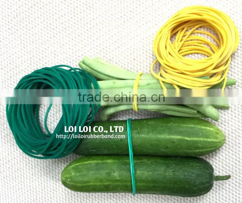 Rubber bands for Vegetable and Flower by 100% Vietnam natural rubber