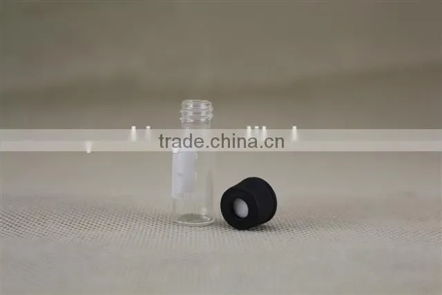1ml 1.5ml 2ml sampel size pharmacy glass vial with screw cap