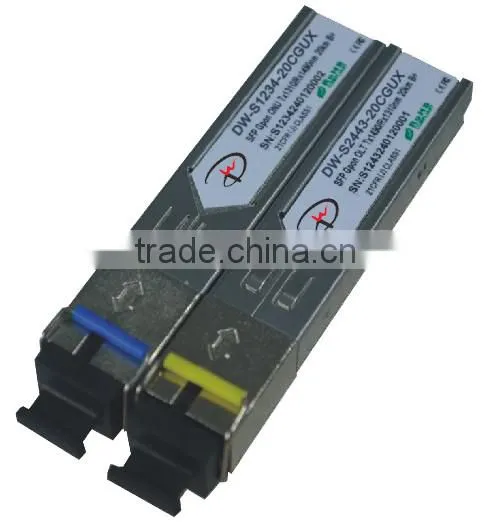 DS-SFP-4G-FC-SW, 4-Gbps Fibre Channel SFP, 850nm, 300m, LC, Optic Module/Transceiver, Compatible with Cisco, HP, H3C etc