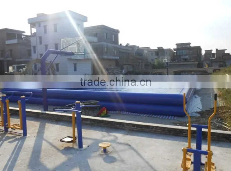 Large Outdoor Water Pool for water park/inflatable aqua pools custom