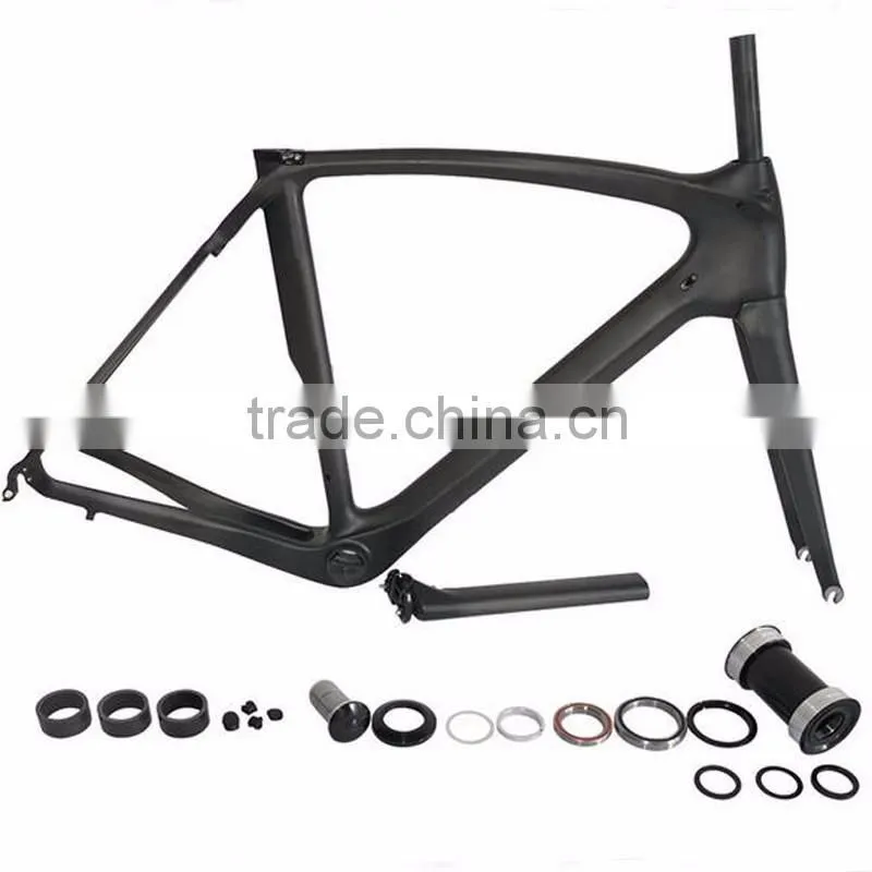 Cheapest Full carbon fiber road bicycle frame size 50/53/55/57CM