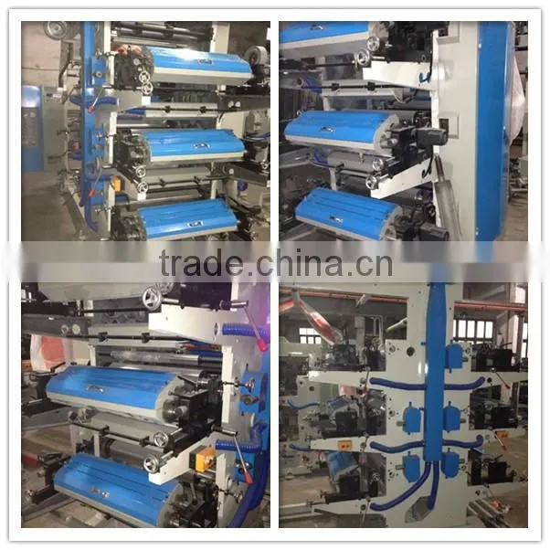 YT Series 6 color multicolour printing machine/flexo printing machine