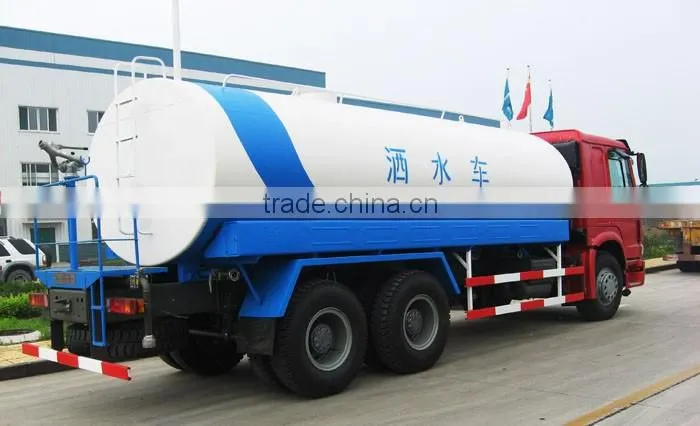 Sinotruk tank truck Water Browser Sprinkler Spray truck for sale