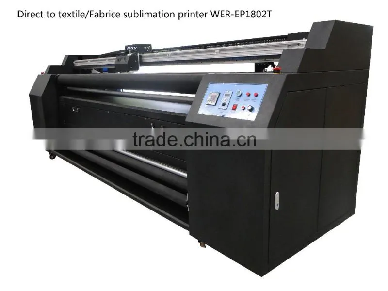 indoor and outdoor media printing machine textile sublimation printer