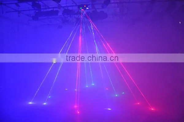 Beam three tunnel RGB full color laser stage lighting