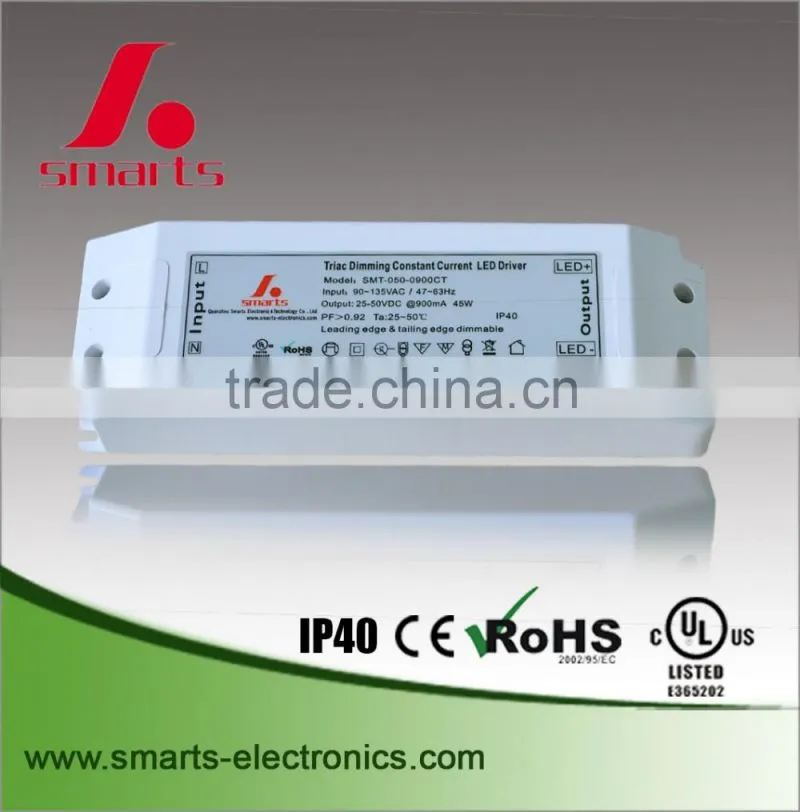 ul cul listed triac 24v transformer constant voltage triac led driver