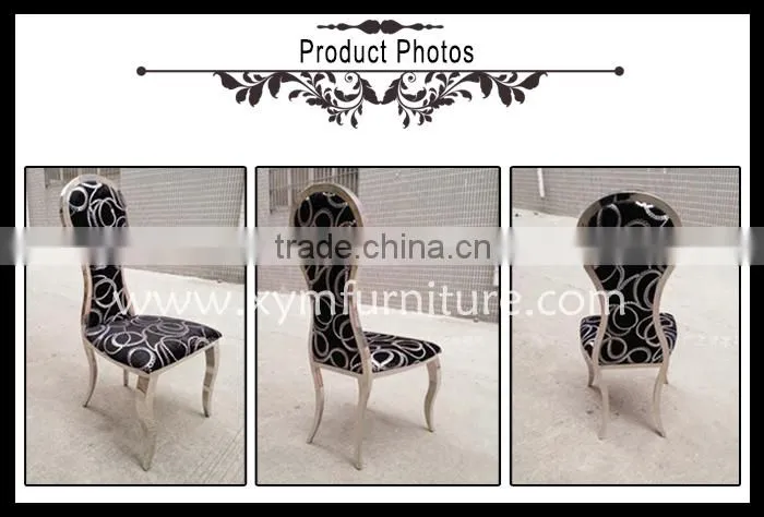 high grade stainless steel dining chairs made in Foshan