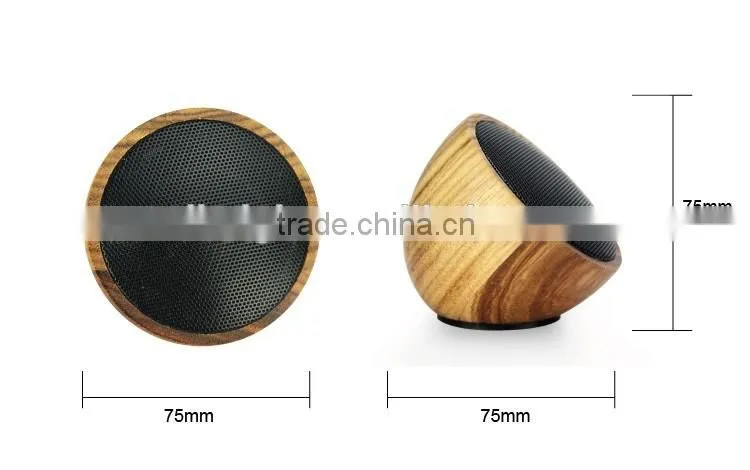 3D KNIGHT High Quality OEM Professional Mini Portable Wooden Wireless Bluetooth Speaker