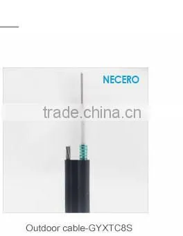 single mode 4 core oval type Outdoor FTTH Drop cable for Bahrain cabling operator