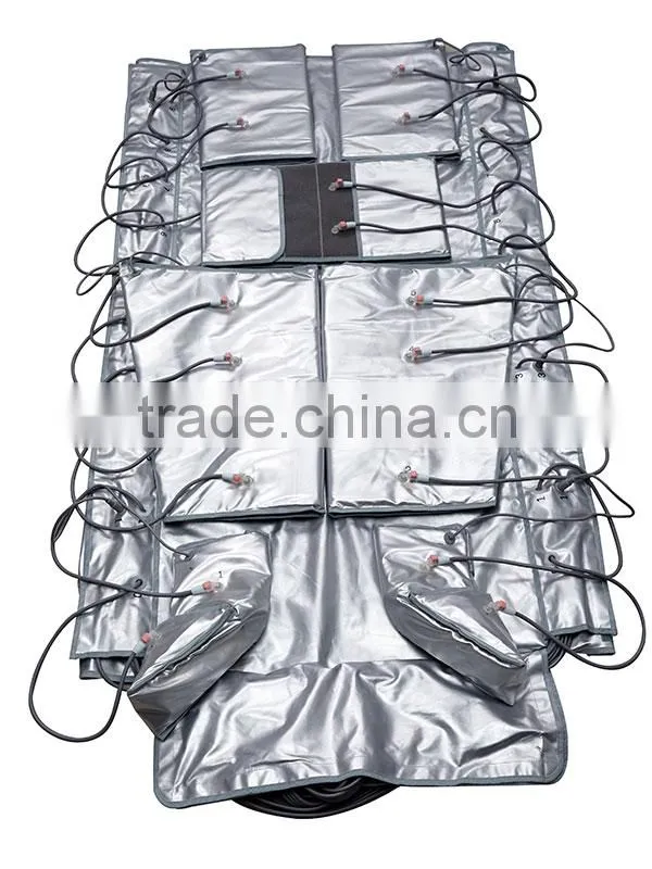 lymphatic drainage 3 zone infrared sauna heating blanket body slimming