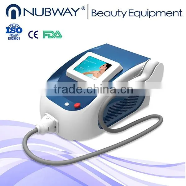 Portable mini Strong Power!!! 808nm Diode Laser Hair Removal Machine With CE Approved / Rea Advanced Laser Home Hair Remover