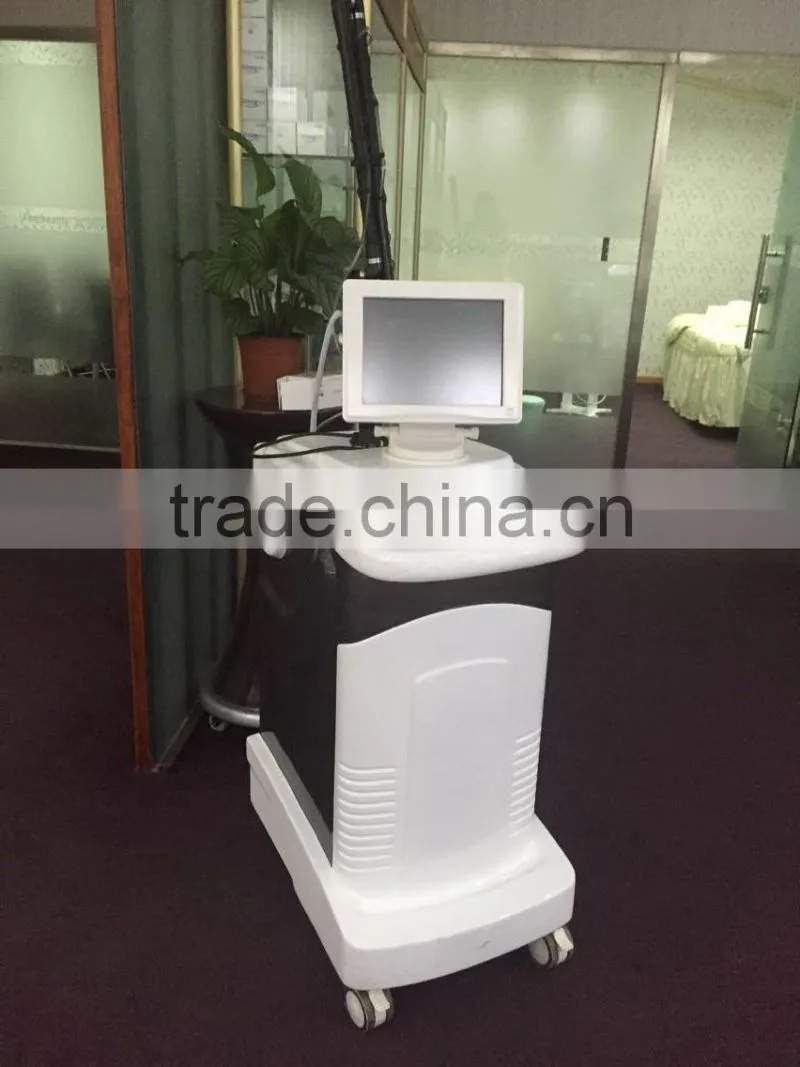 Vertical F7 co2 fractional laser scars removal machine with RF laser generator