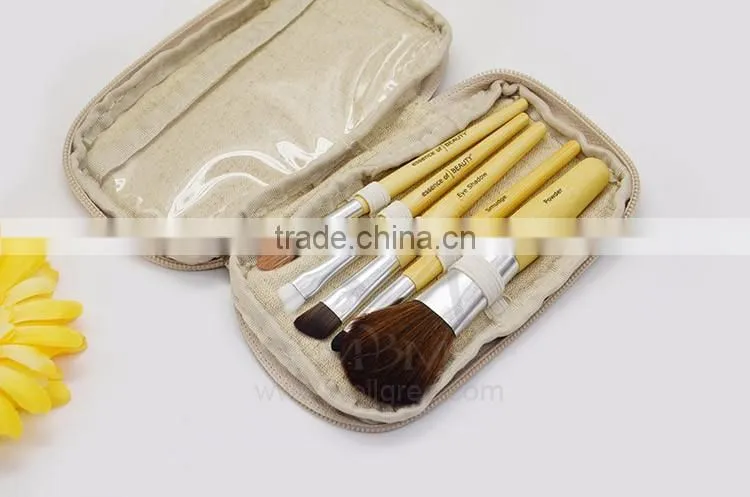 MBM-001 Hot Selling New BAMBOO Makeup Brush Set Make Up Brushes Tools