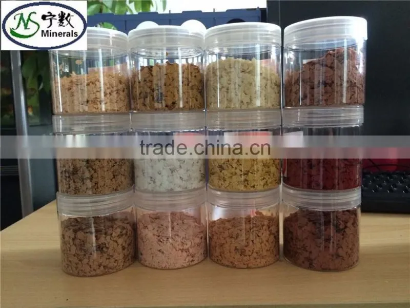 Natural Green Black Stone Chip Paint composite rock chip with Real Granite Texture