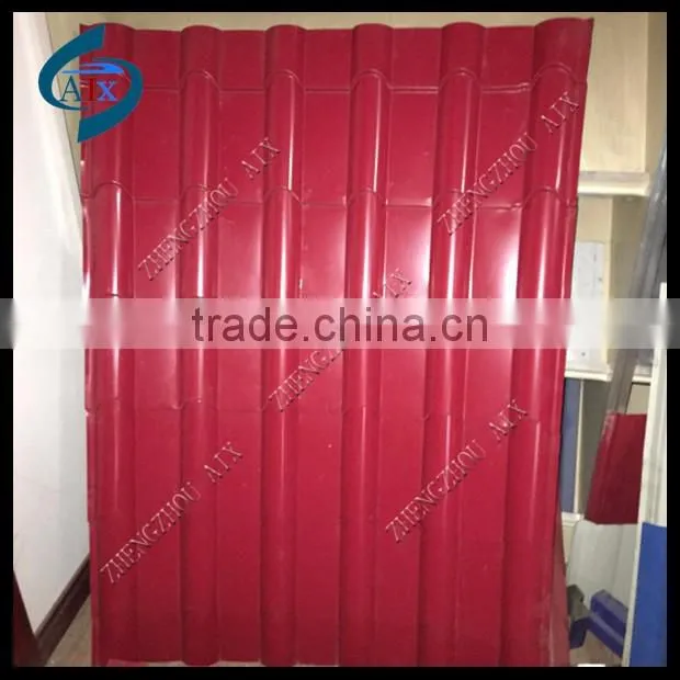 colored steel sheet roll forming machine