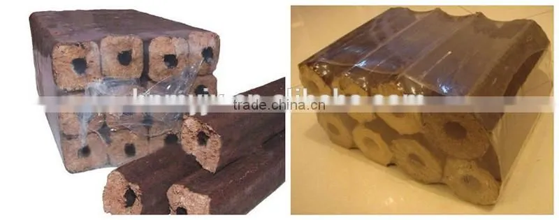 ISO CE Electric Driven charcoal shrink packaging machine 008613838391770