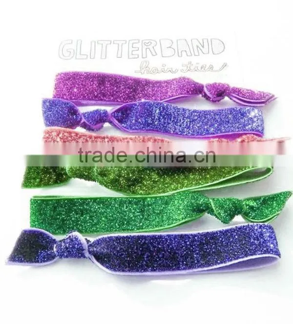 Printed hair tie holder for muslim wedding gown pictures