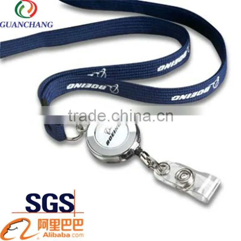 custom yoyo badge reel tubular rope