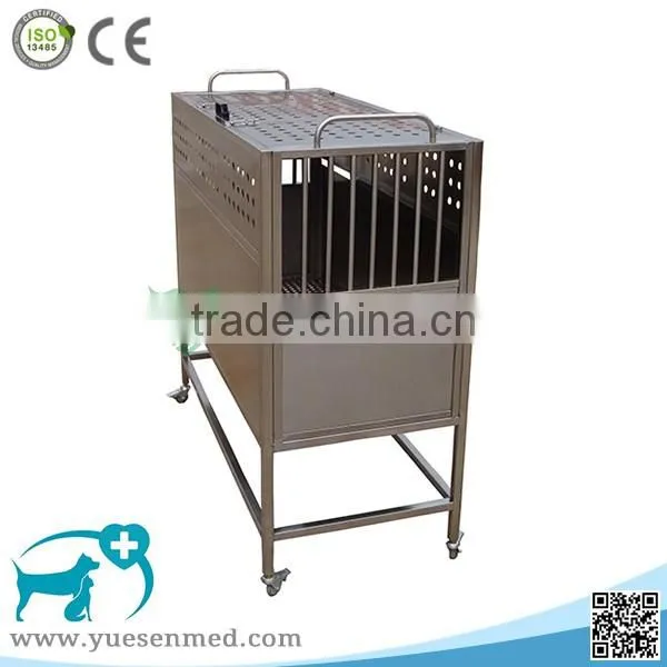 Size customizable high quality stainless steel veterinary clinic pet cages