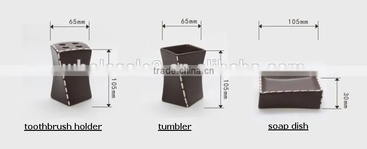 Ceramic Bathroom Accessory set, bathroom accessories