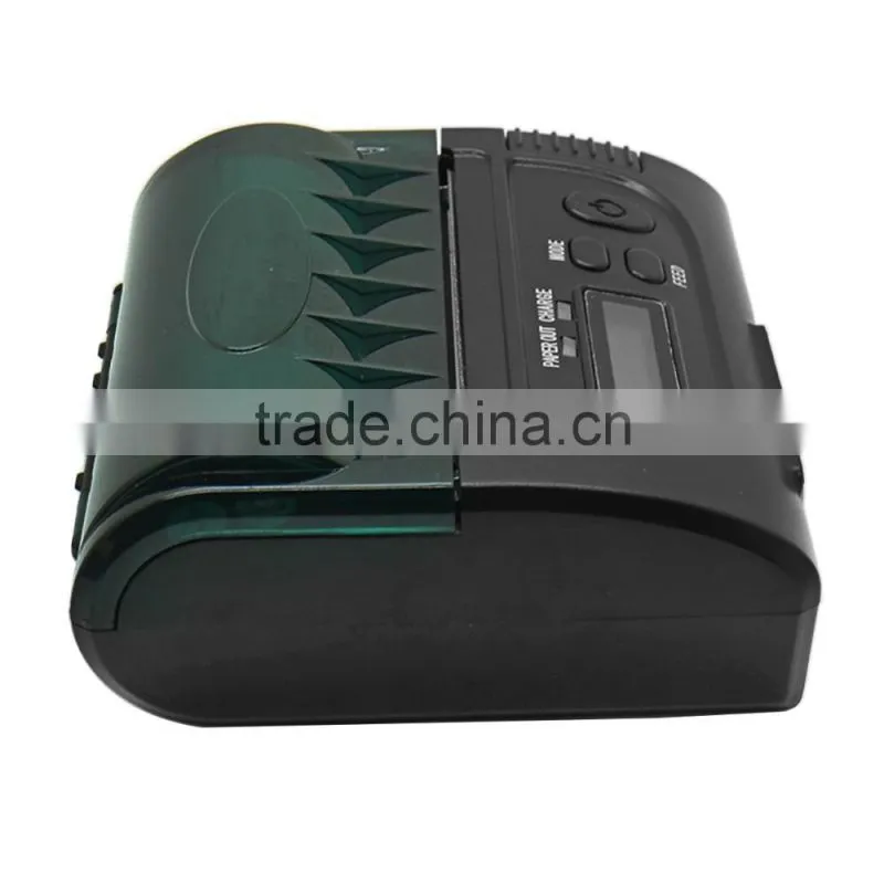Voxlink portable 80mm pos printer label printer bluetooth barcode printer( android+ios)