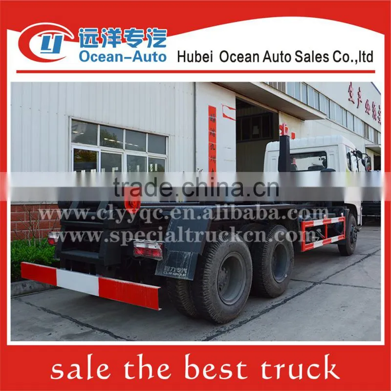 Dongfeng kinland hook lift garbage truck